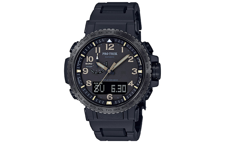 

CASIO Часы Men PRO TREK Black Watch, Black Dial