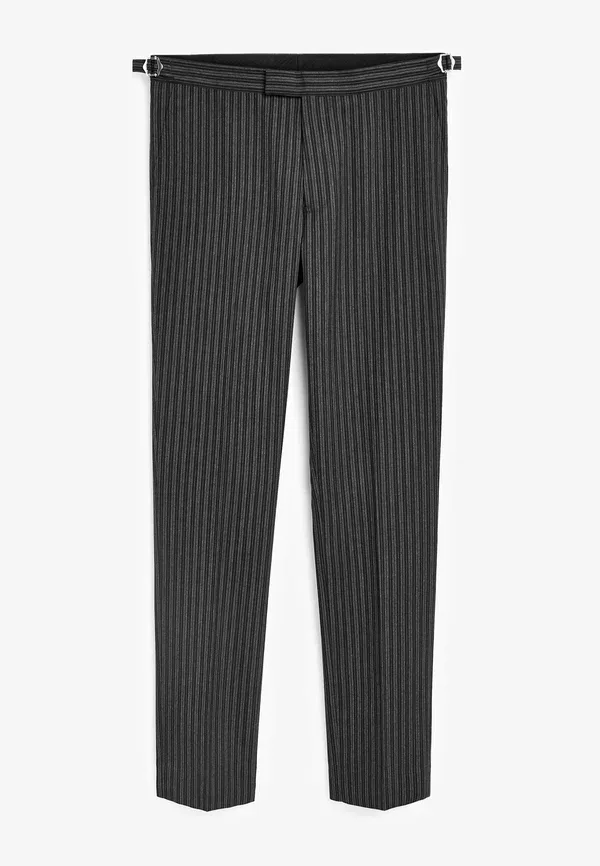 Брюки утреннего костюма Slim fit Next, серый — фото 2