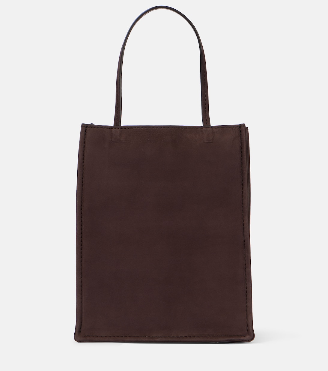 

Сумка-тоут To Go Small из замши The Row, Dark Aniline Ans