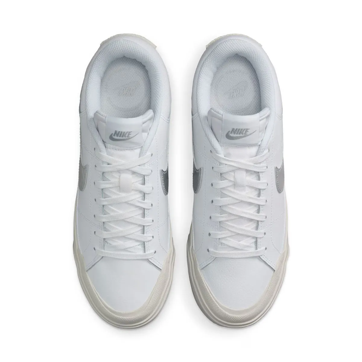 Кроссовки женские Nike WMNS COURT LEGACY LIFT повседневные, белый — фото 3