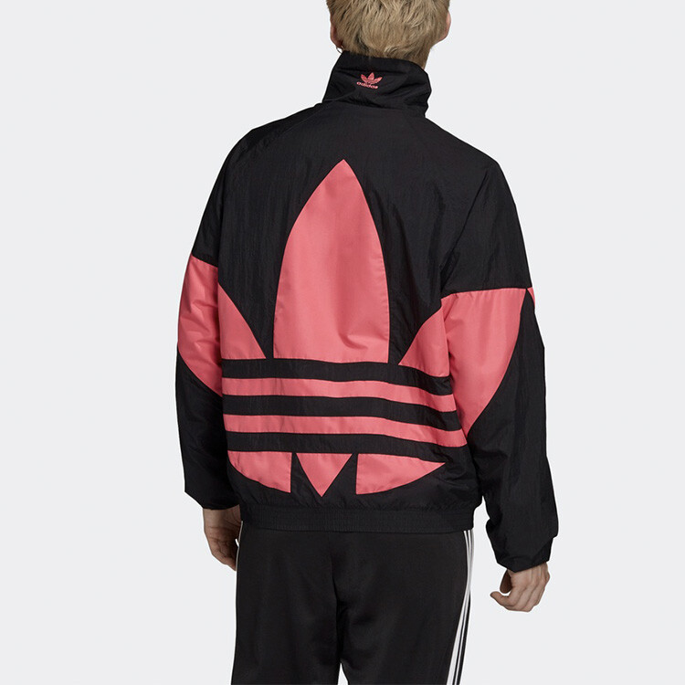 Куртка мужская черная/розовая Adidas Originals, черный — фото 3