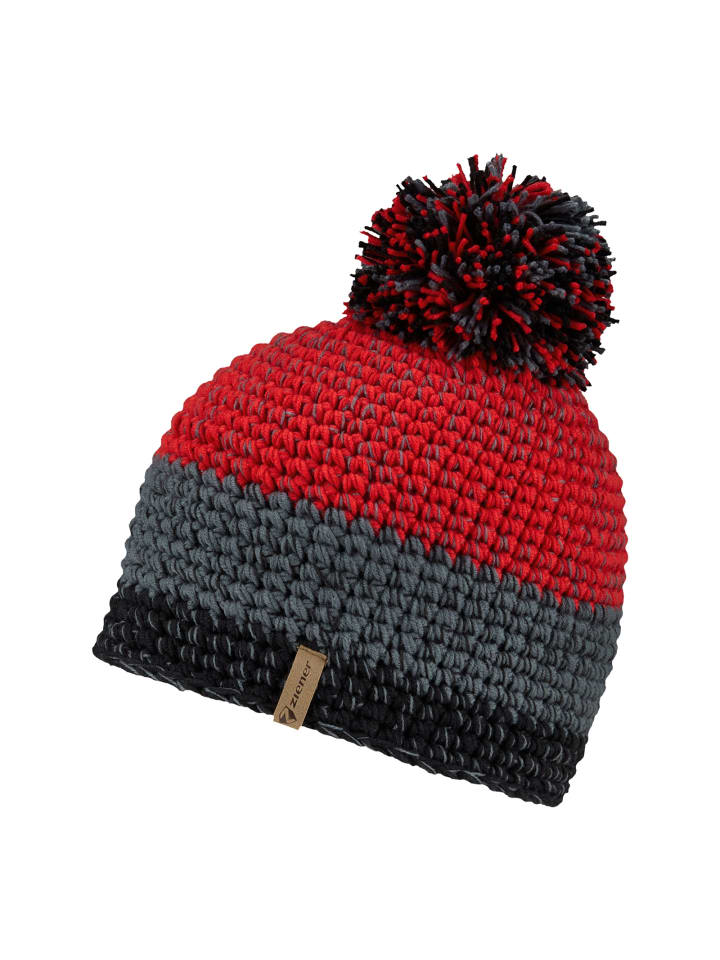 

Ziener Шапка Intercontinental-Z красного цвета