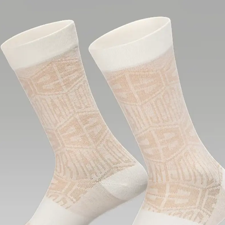 Повседневные носки Mid Calf Unisex 1 Pack Sail White/Ephedra Jordan, 1 Pack (Sail белый/Ephedra) — фото 4