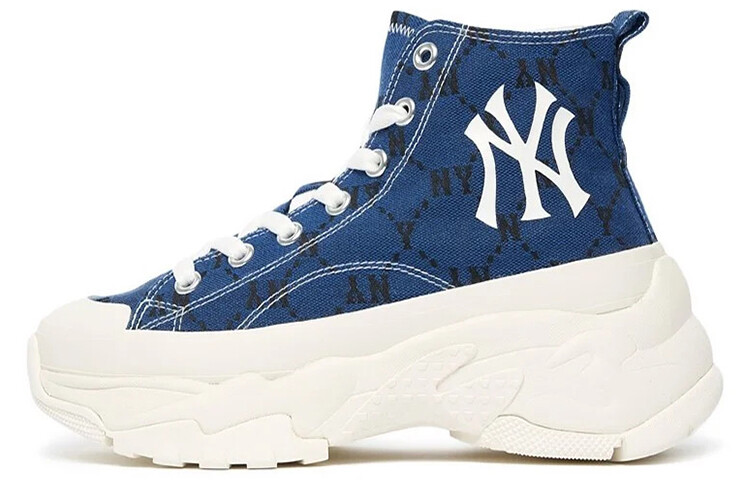 

Кеды MLB Chunky High Canvas Shoes Unisex High-Top Blue