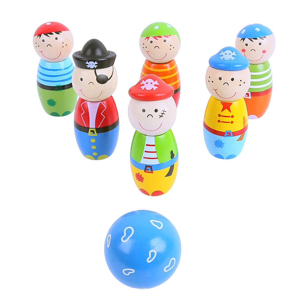 

Игрушки Bigjigs, Пираты Боулинга