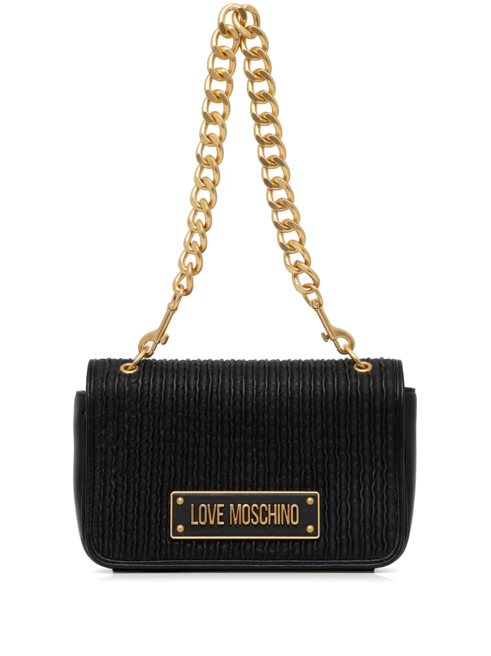 

Сумка через плечо с логотипом Love Moschino, черный