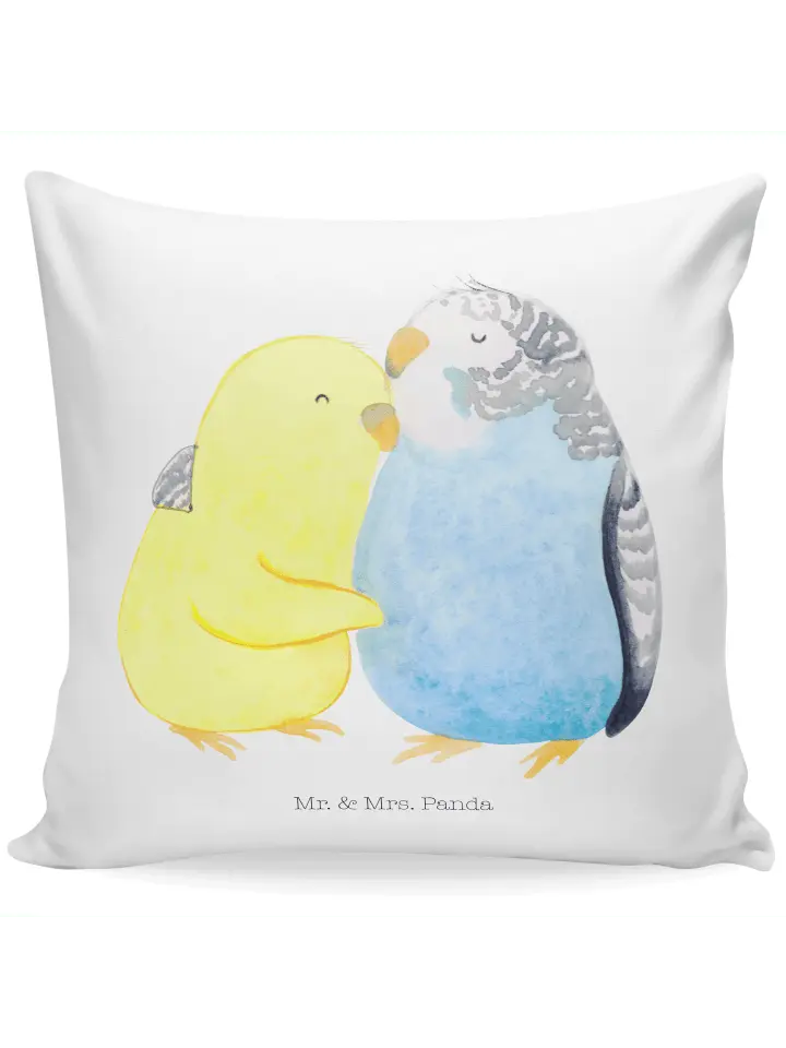 

Подушка Mr. & Mrs. Panda, белый
