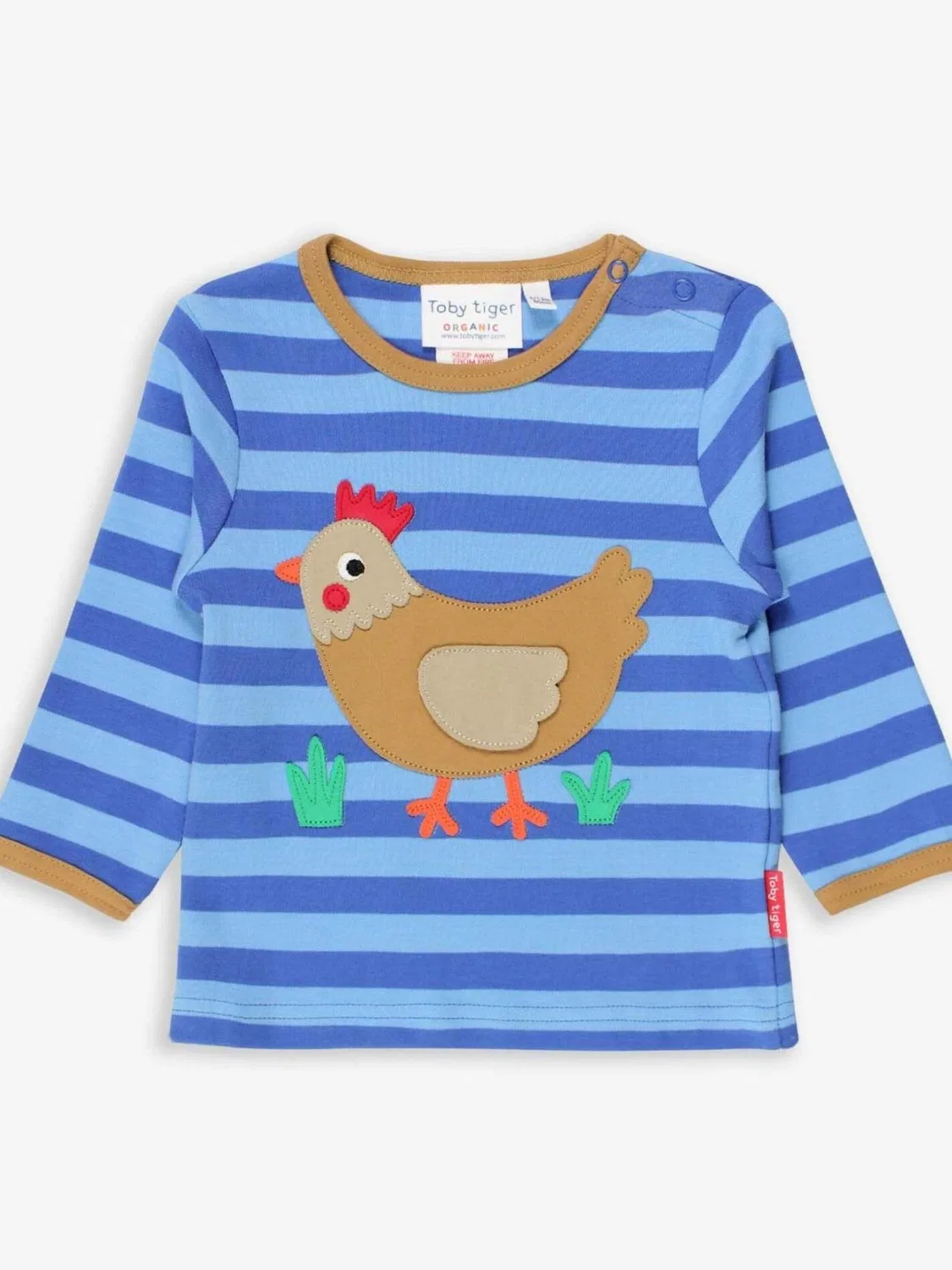 Футболка 'Huhn' Toby Tiger, Blue