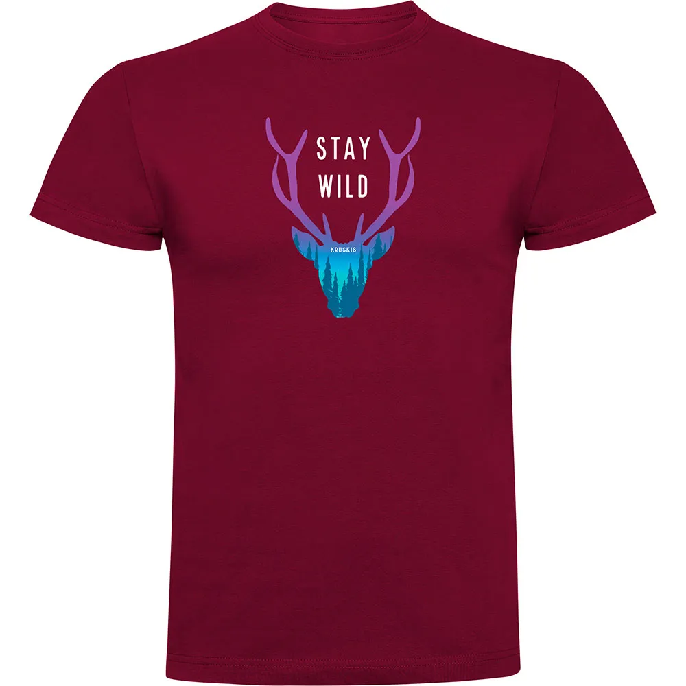

Футболка Kruskis Stay Wild, красный