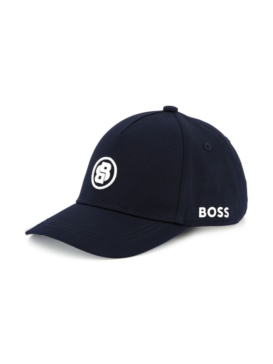 

BOSS Kidswear бейсболка с вышитым логотипом, синий