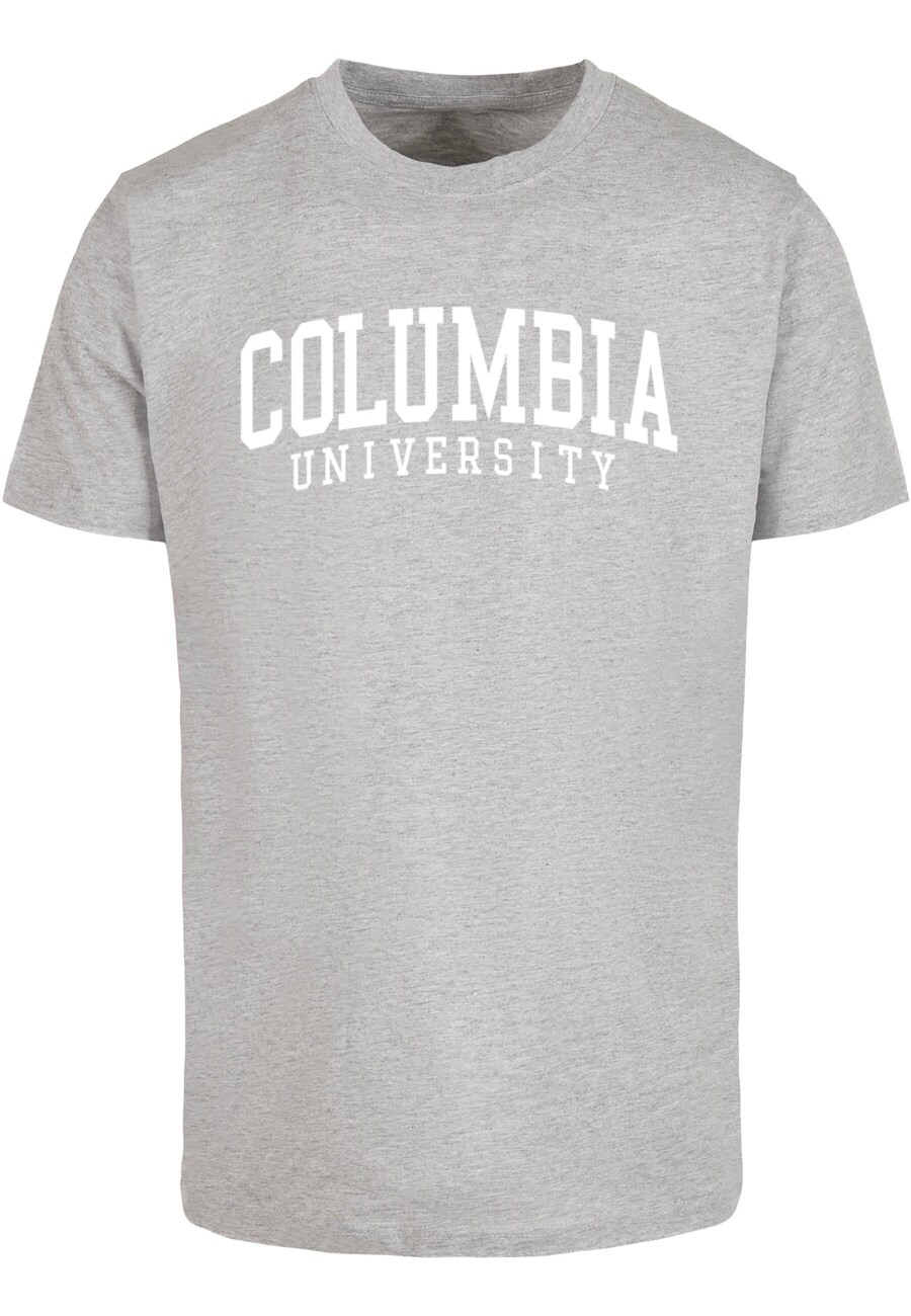 

Футболка Merchcode COLUMBIA UNIVERSITY, светло-серый