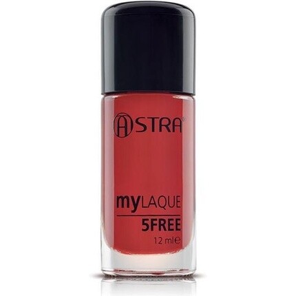 

Astra Лак для ногтей Mylaque 5Free 12 мл Красный