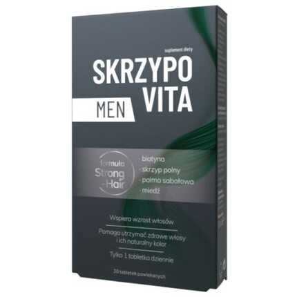 

Skrzypovita Men Витамины для волос с биотином для сильных волос 30 таблеток, Zdrovit