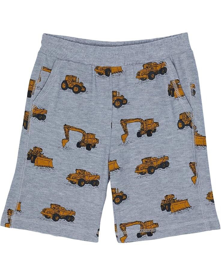 

Шорты Chaser Kids Tractor Zones Shorts RPET Cozy Knit Beach Shorts, цвет Heather Grey