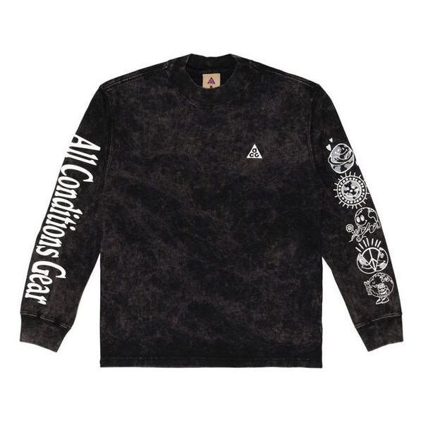 

Толстовка Men's Nike ACG Top Earth Pure Cotton Long Sleeves Black, черный