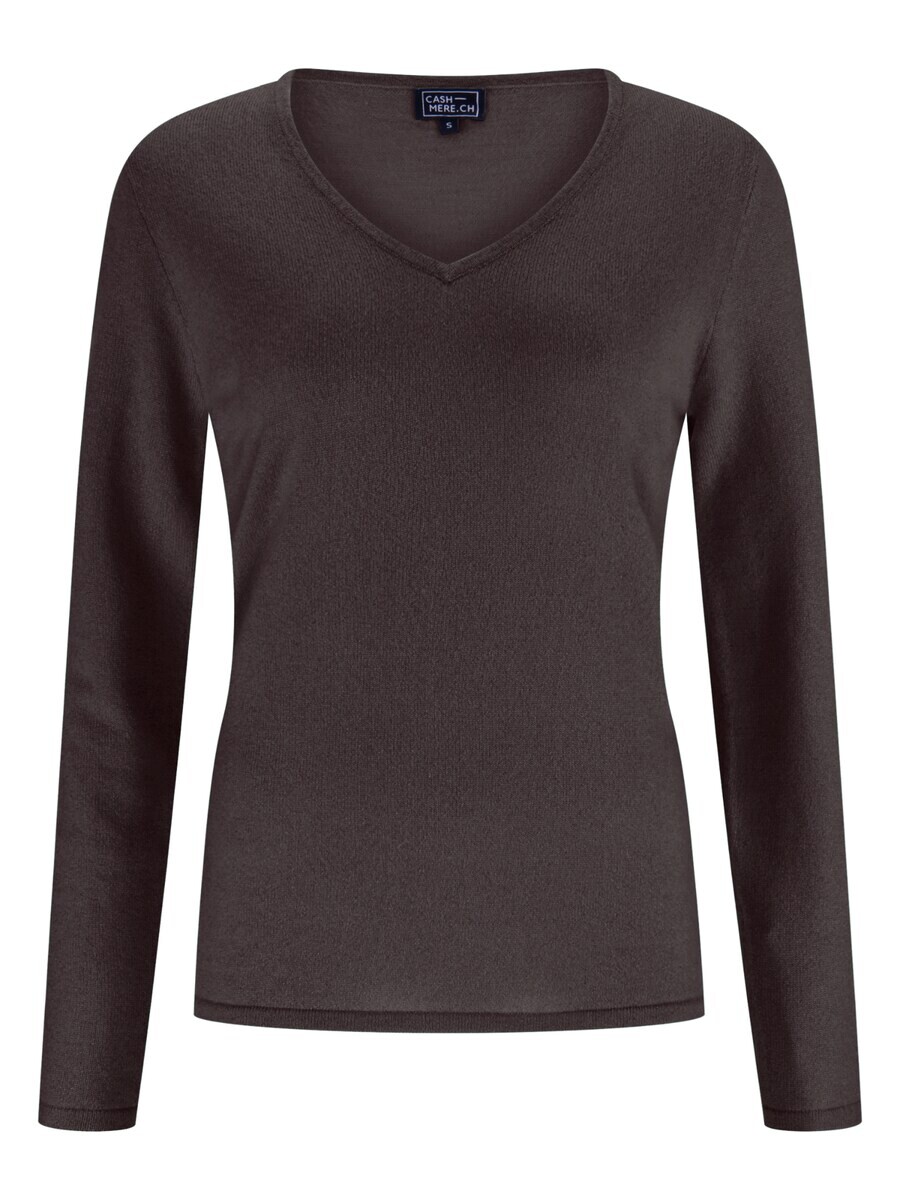 

Базовый свитер CASH-MERE.CH Sweater, коричневый
