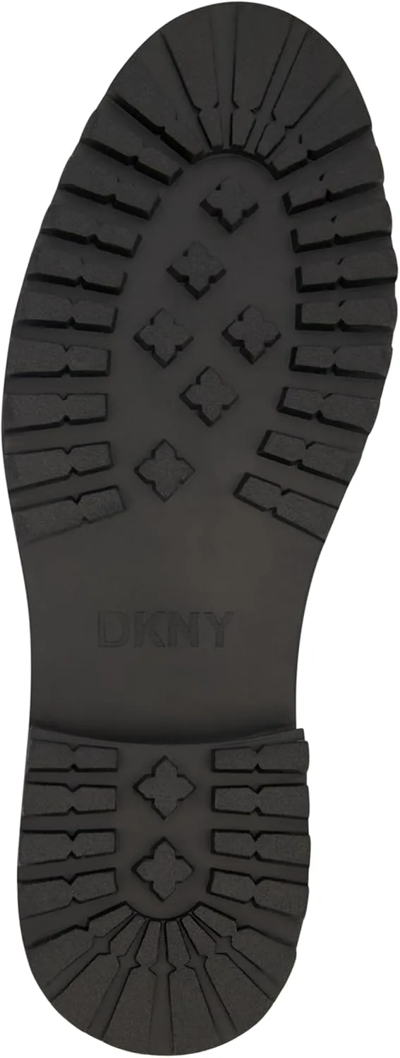 Мужские слипоны DKNY с круглым носком и резиной подошвой, черный — фото 2