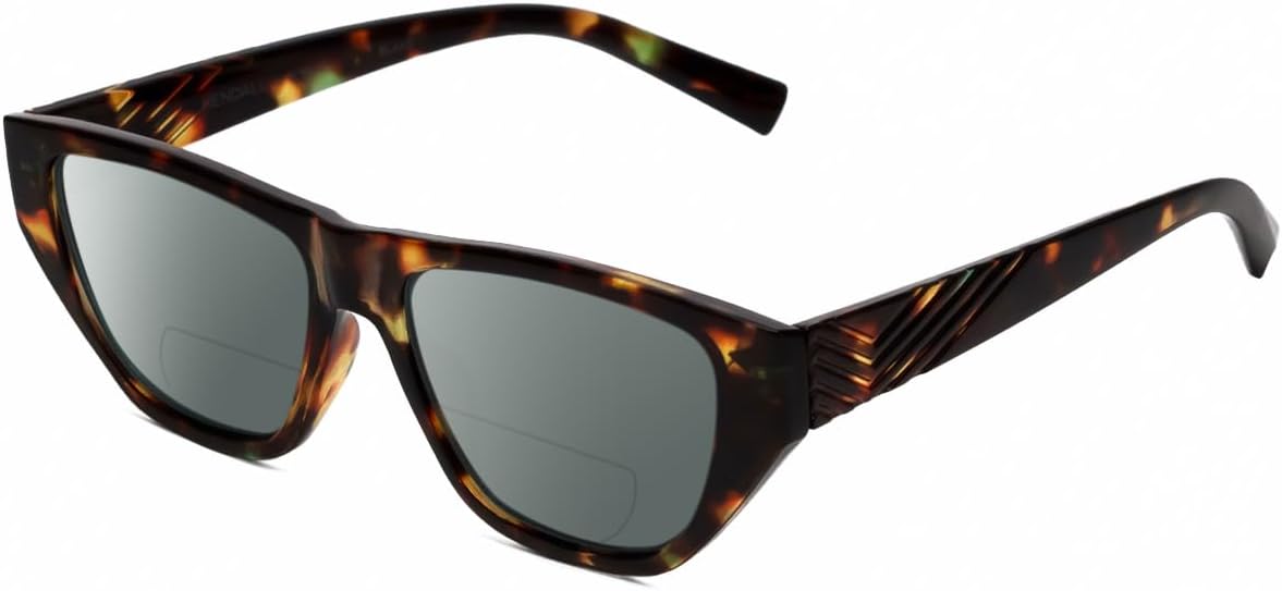 

Солнцезащитные очки Calabria K+K BLAKE прямоугольной формы с поляризацией и бифокальными линзами для чтения, модные дизайнерские солнцезащитные очки для чтения, Brown Demi Tortoise Havana/Smoke Grey Lens