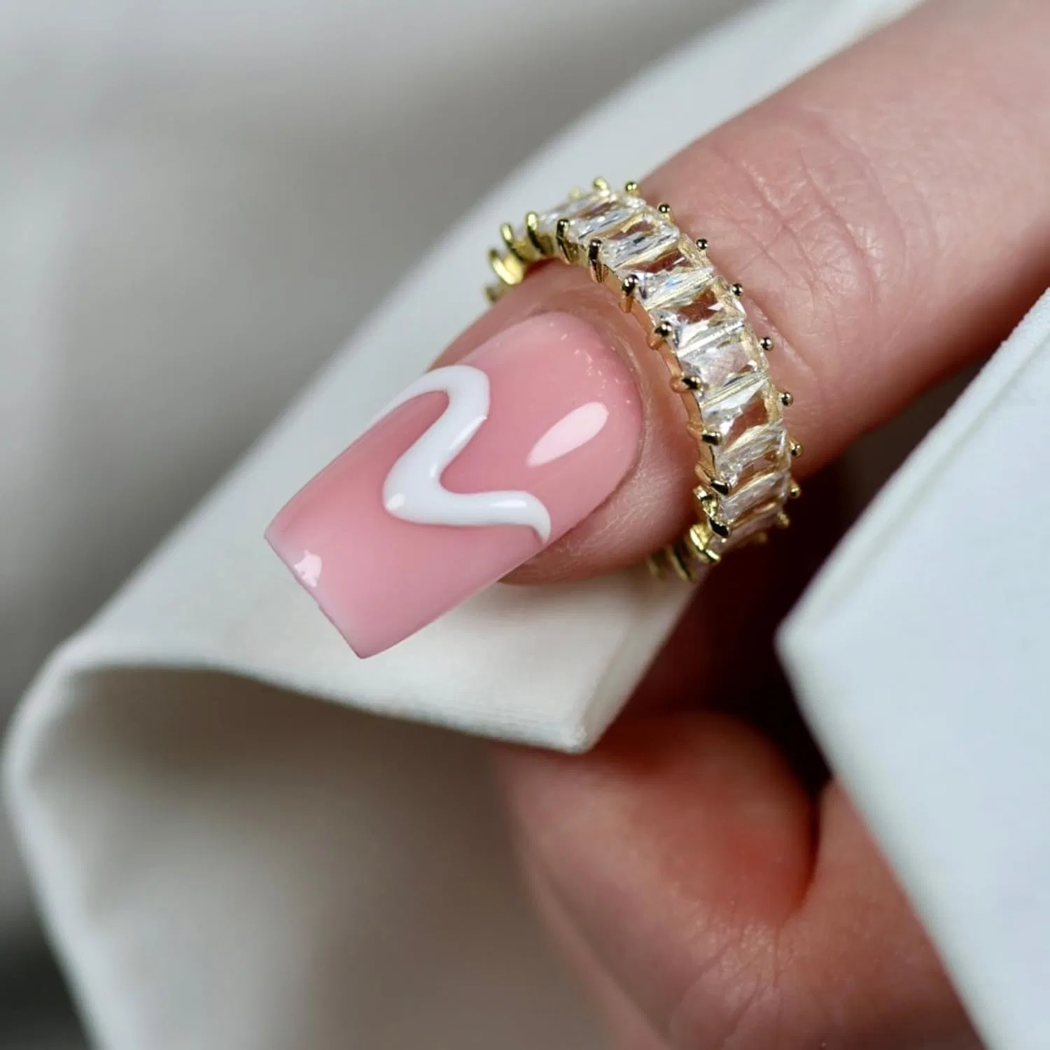 Белый 3D УФ-гель для дизайна ногтей, 8 мл Boska Nails, White — фото 4
