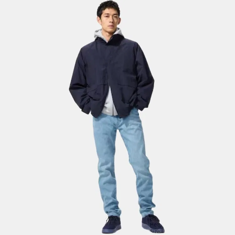Джинсы мужские blue tapered UNIQLO — фото 2