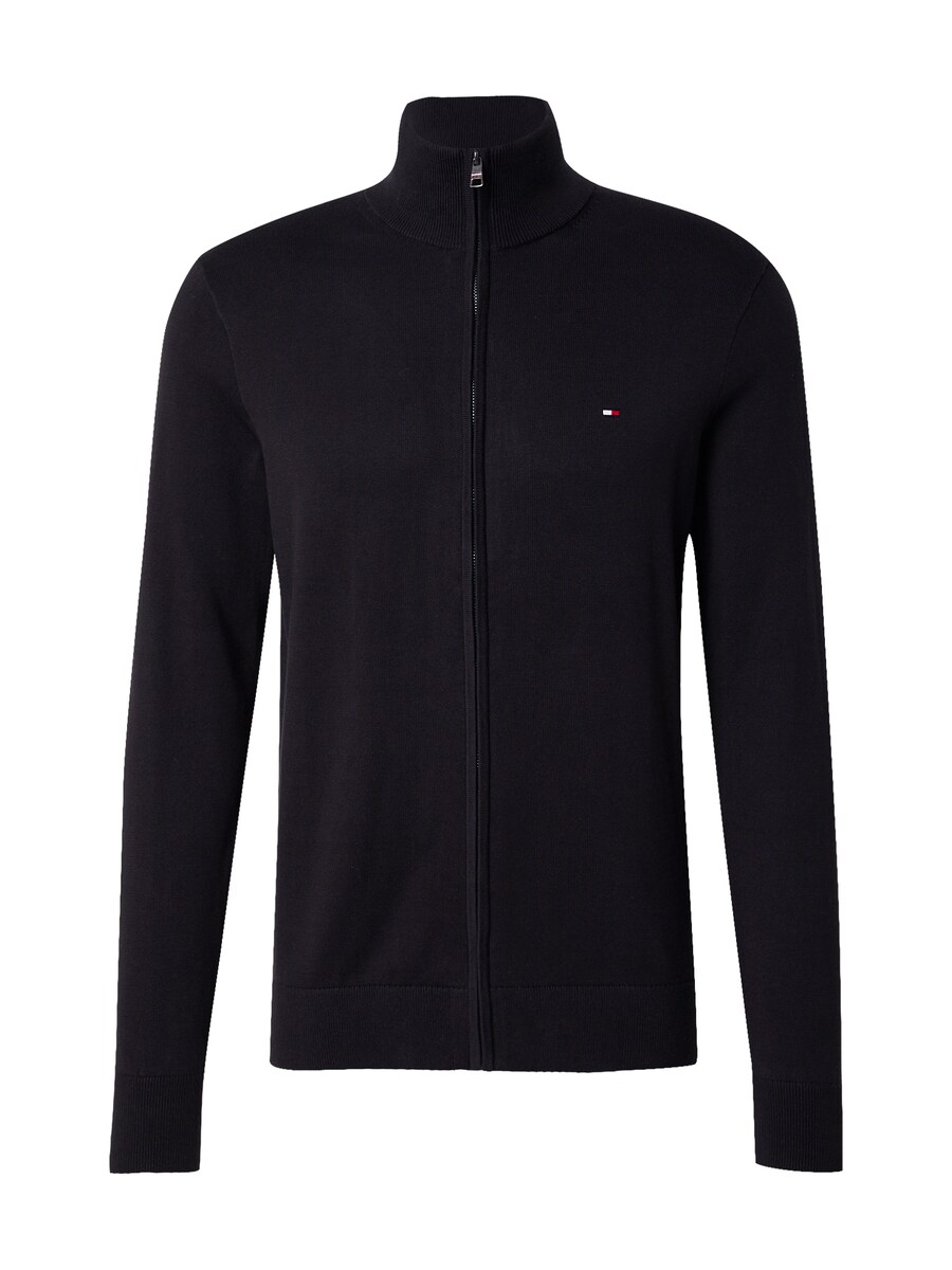 Вязаный кардиган TOMMY HILFIGER Essential, черный