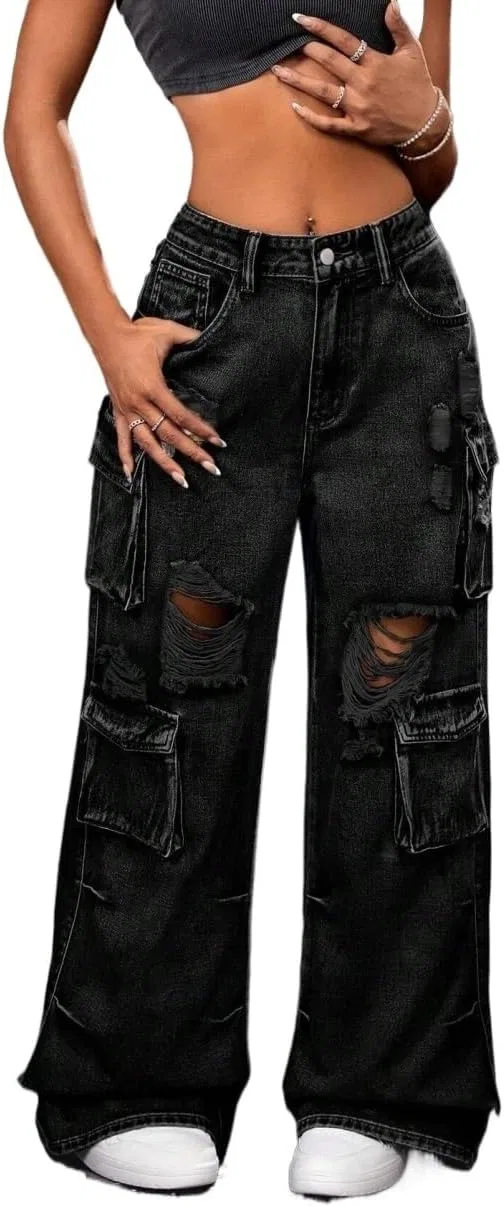 Джинсы широкие Women's Legendary, Black