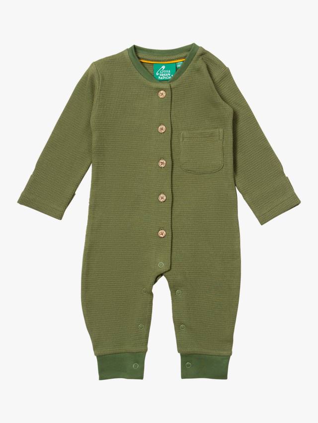 

Детский комбинезон с длинными рукавами из органического хлопка Little Green Radicals, Chive