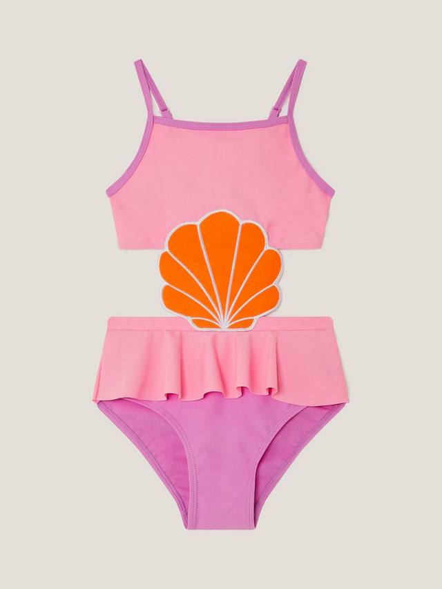 

Детский купальник с ракушками Monsoon, Multi