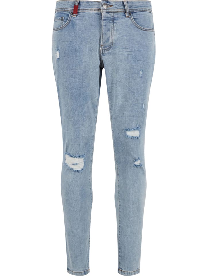 

Джинсы 2Y Studios средне-синего цвета