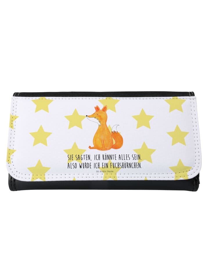 

Портмоне Mr & Mrs Panda Damen Einhorn Wunsch, белый