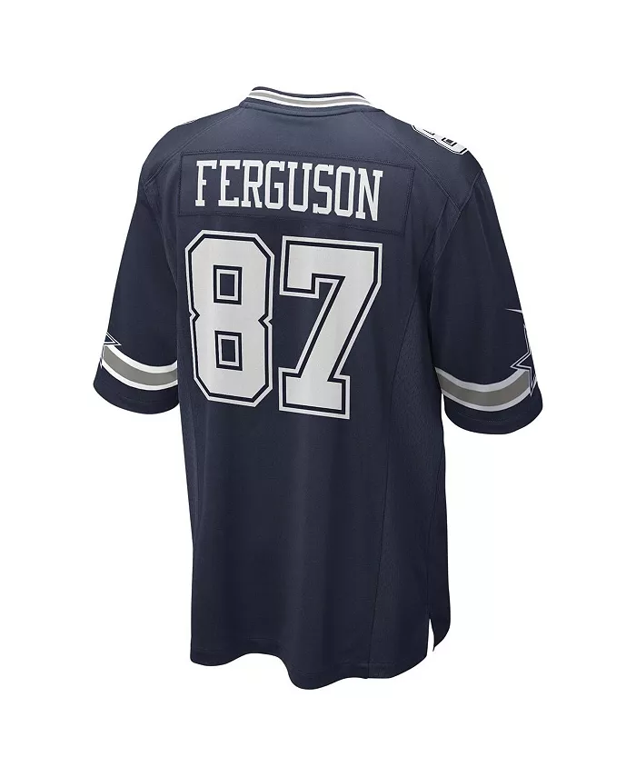 Мужская игровая футболка Jake Ferguson Dallas Cowboys Nike, синий — фото 2