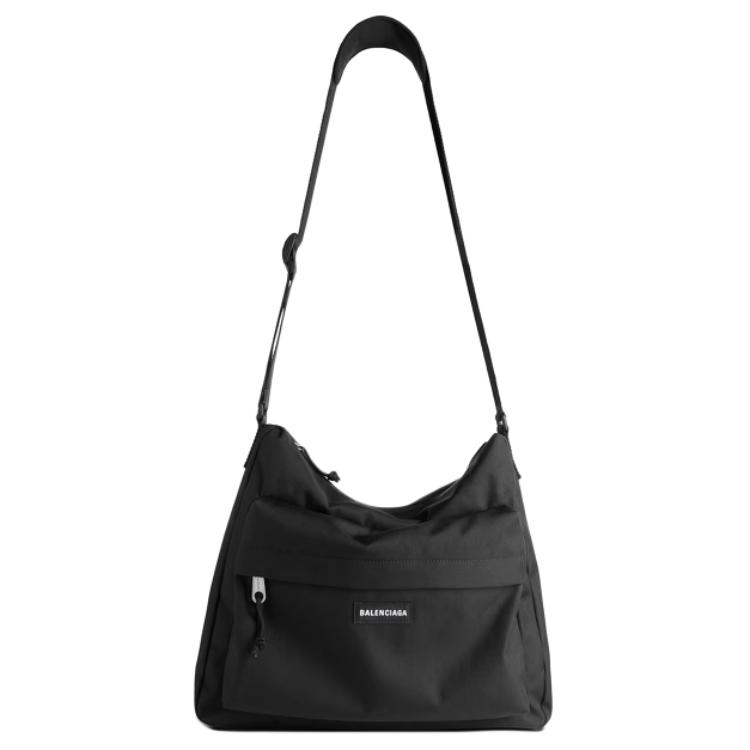 

Balenciaga Исследователь тканевая сумка через плечо унисекс черная