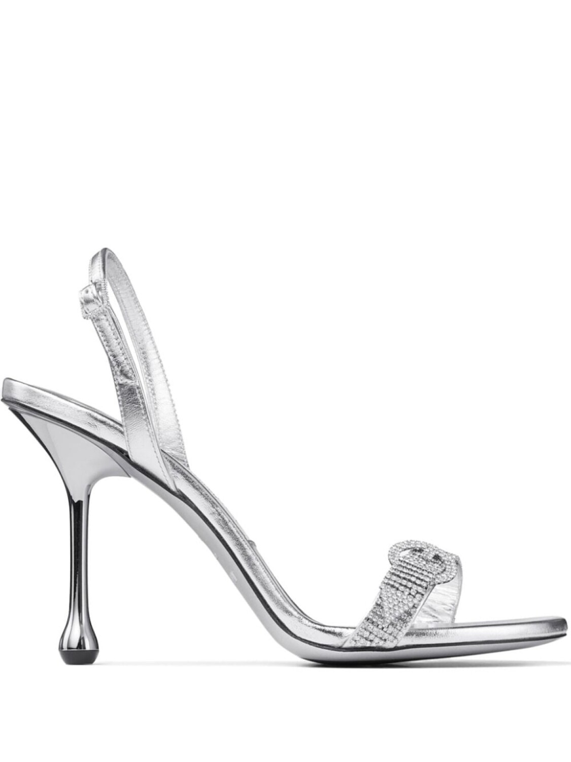 Jimmy Choo босоножки Tabatha 95, серебристый