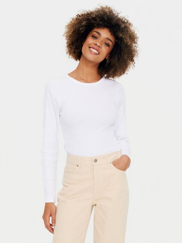 

Богатый топ из органического хлопка aster Saint Tropez, цвет Bright White