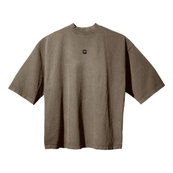 

Футболка YEEZY Gap Engineered by Balenciaga Logo 3/4 Sleeve T-shirt Beige, бежевый