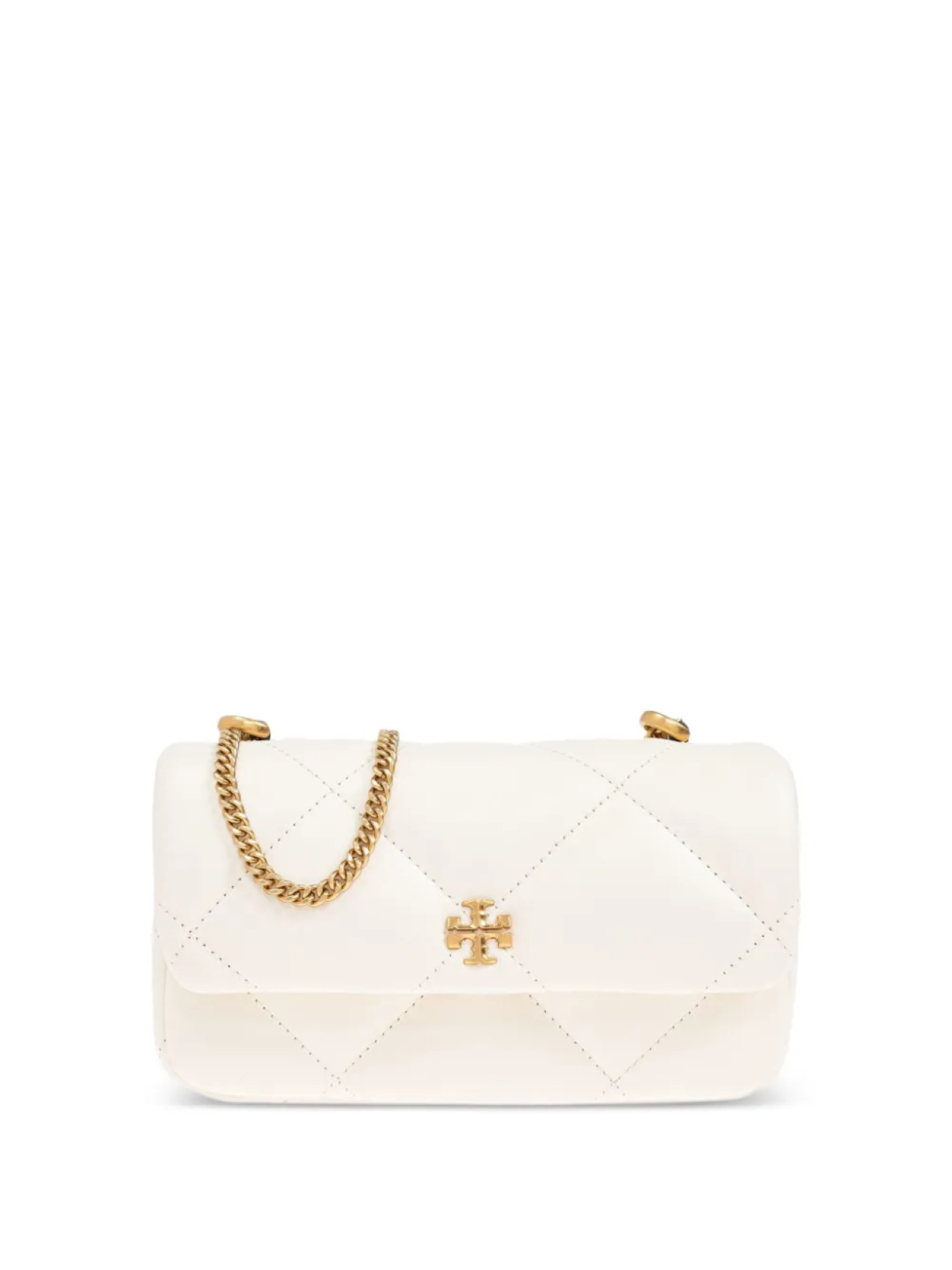 

Tory Burch мини-сумка на плечо Kira Diamond, нейтральный