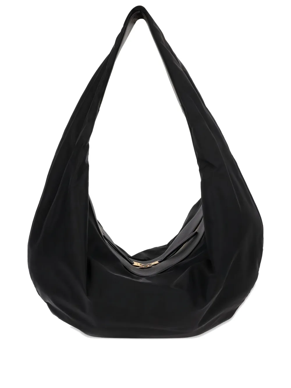 

Очень большая сумка через плечо Olivia Hobo KHAITE, черный
