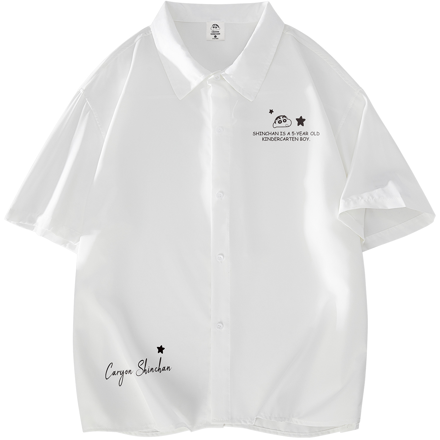 

Футболка унисекс Crayon Shinchan, светло-коричневая