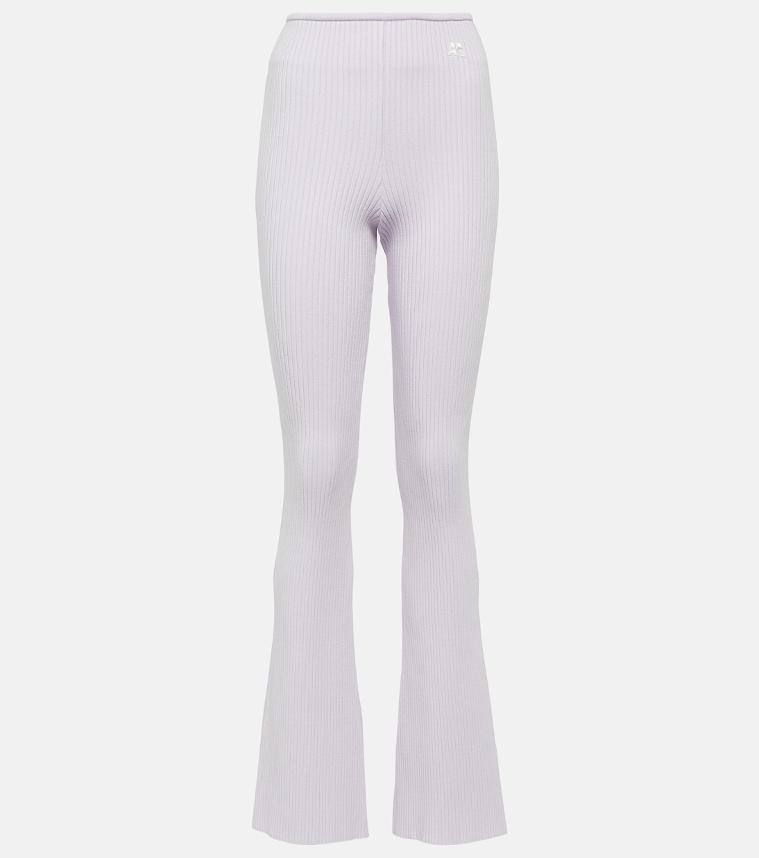

Расклешенные брюки из ребристой ткани Reedition Courrèges, Mist
