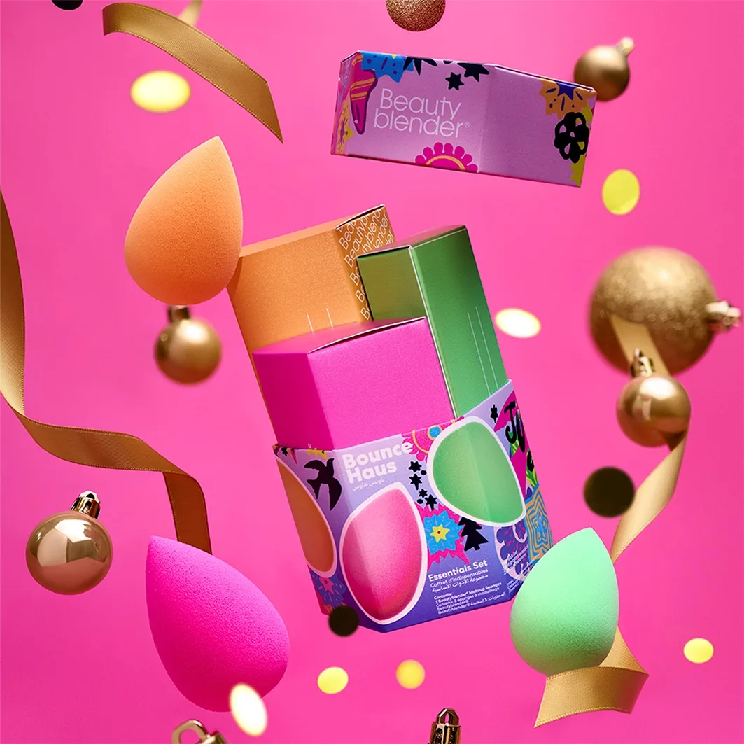 Набор из трех спонжей для макияжа и батута для растушевки. The Original Beautyblender, 1 шт — фото 4
