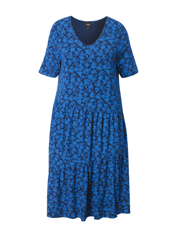 

Платье до колена Ulla Popken, цвет pfauenblau