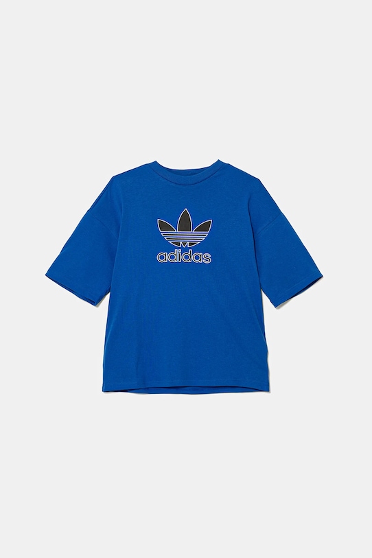

Детская хлопковая футболка Adidas Originals, синий