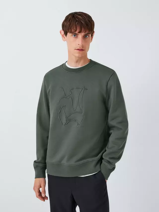 

Толстовка Kin Embroidered Cotton Blend