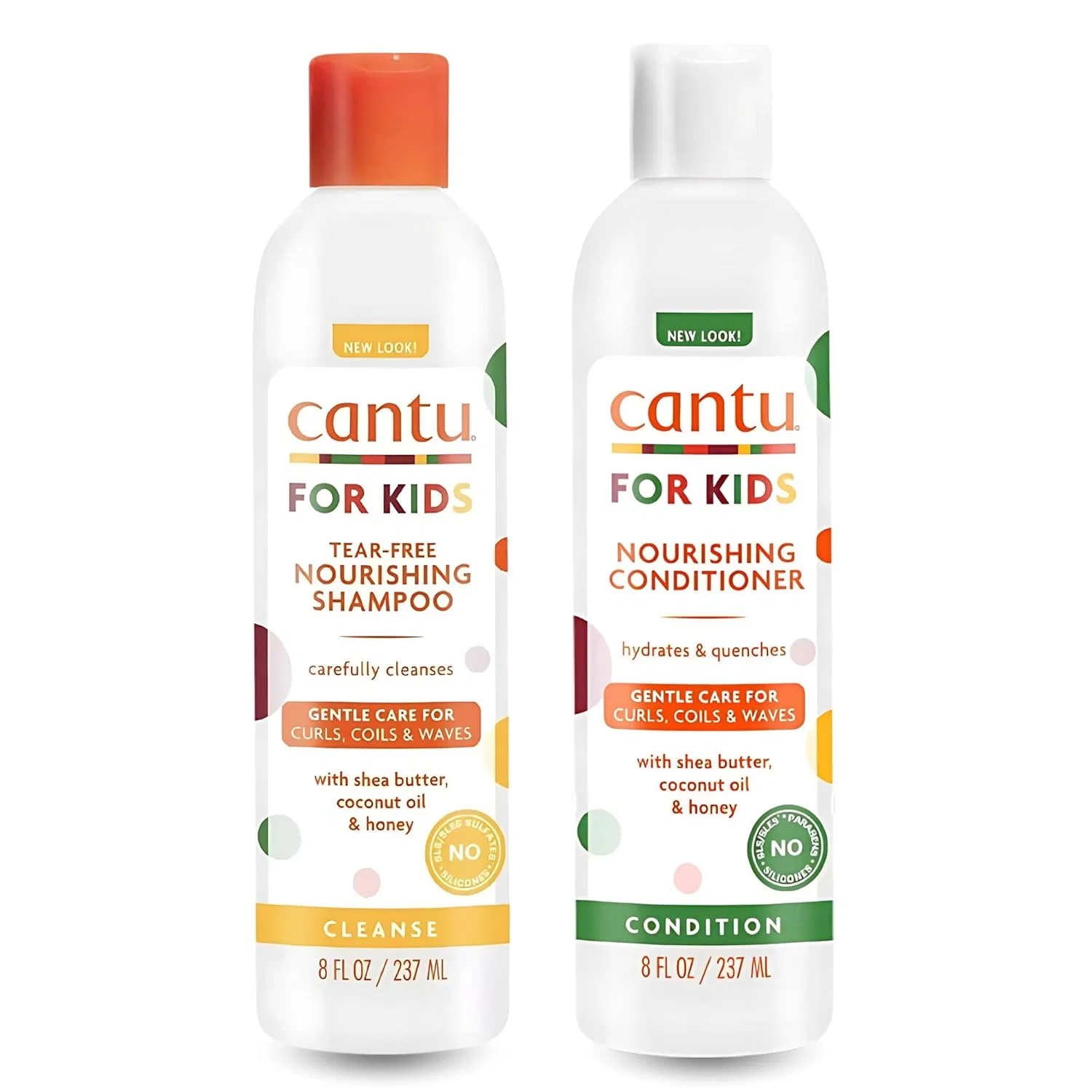Набор детского шампуня и кондиционера Cantu Care for Kids, 2 × 237 мл Cantu
