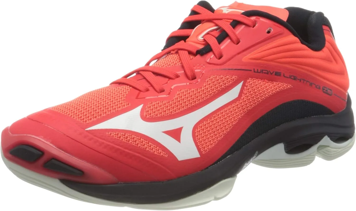 Кроссовки Mizuno Unisex Adult Wave Lightning Z6, белый/синий