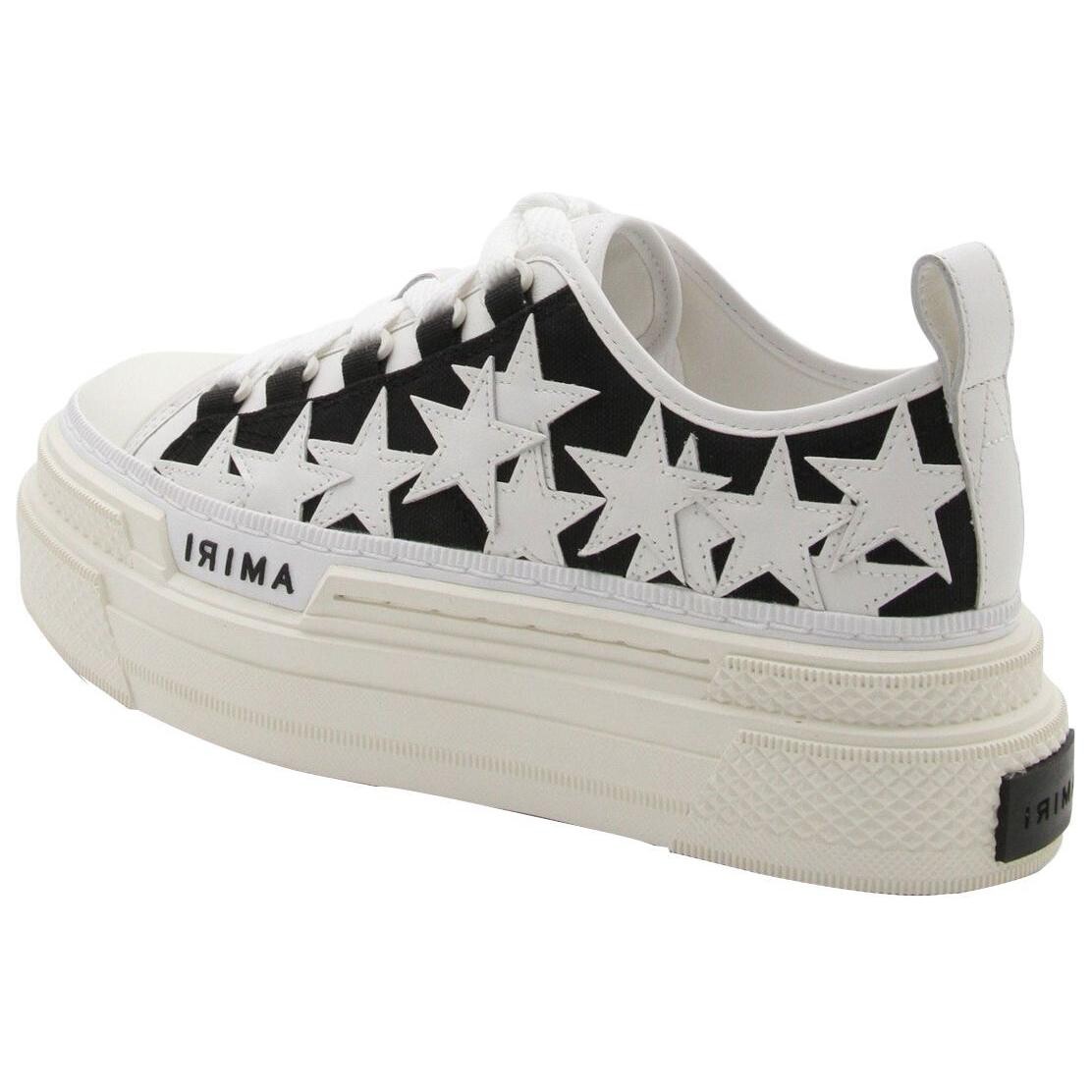 Кроссовки AMIRI Skateboarding Shoes Women's Low-top Black/White, черный/белый — фото 4