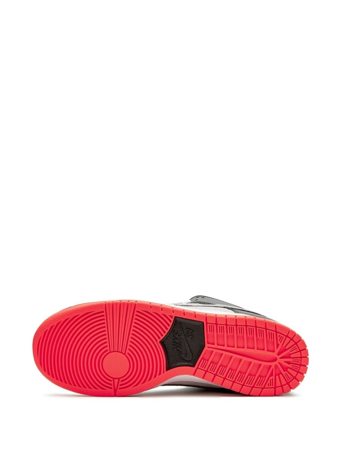 Кроссовки SB Dunk Nike, серый — фото 4