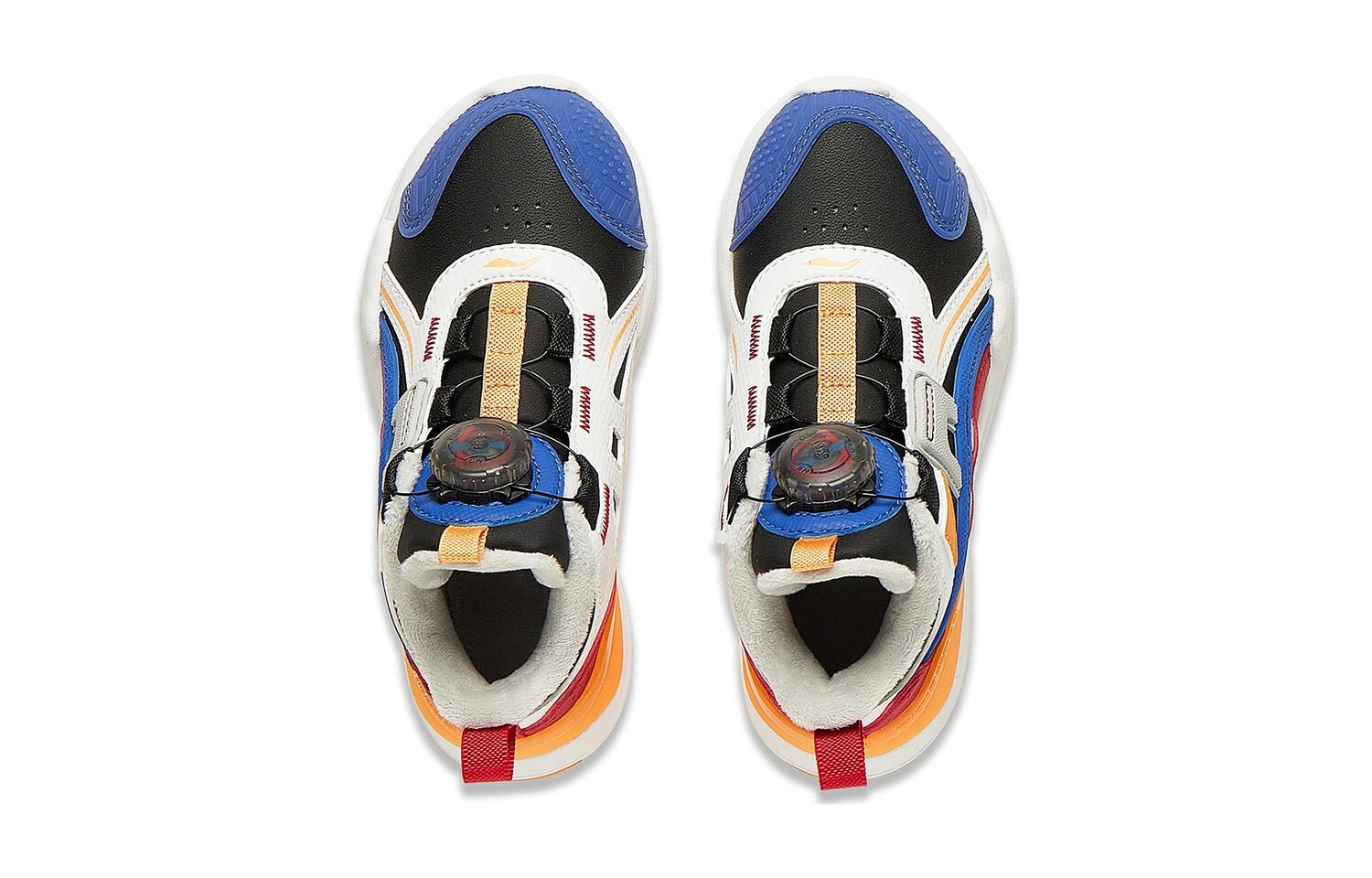 Кроссовки LINING YOUNG Shield Kids Lifestyle Shoes Kids Low-top White/Blue, синий — фото 4