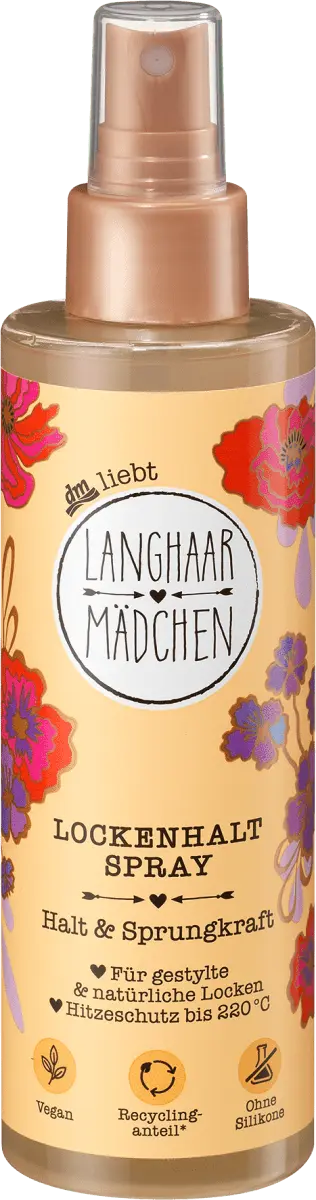 

Спрей для фиксации локонов 200мл Langhaarmädchen