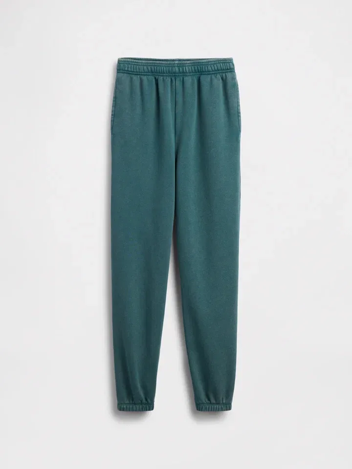 Спортивные штаны хлопковые GAP, бирюзовый — фото 2